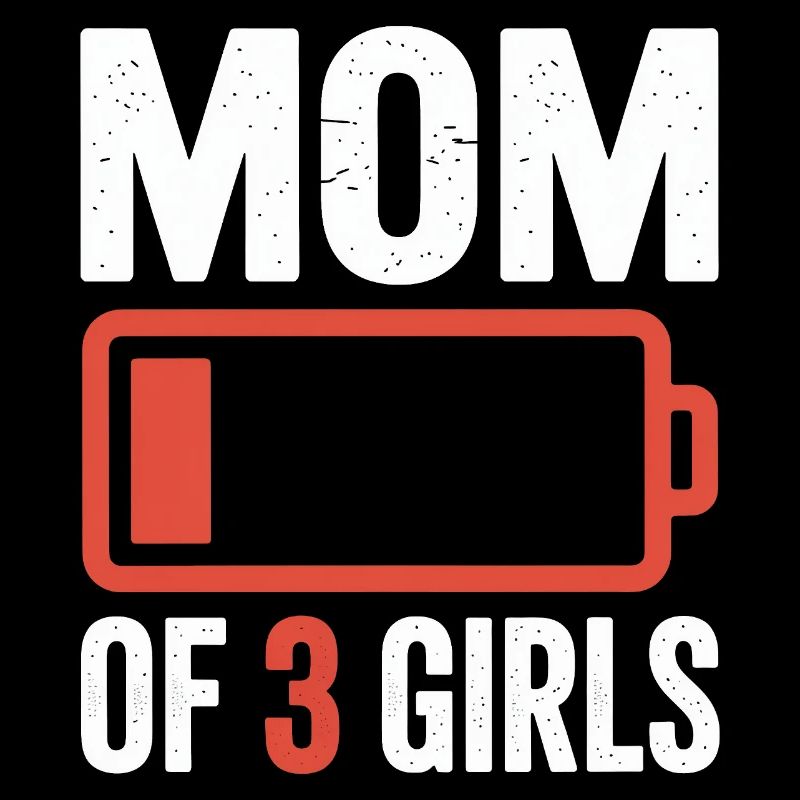 Mutter von 3 Mädchen Batterie-Tee