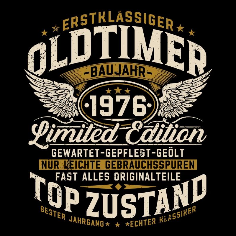 50. Geburtstag 1976 Oldtimer Geschenk Retro