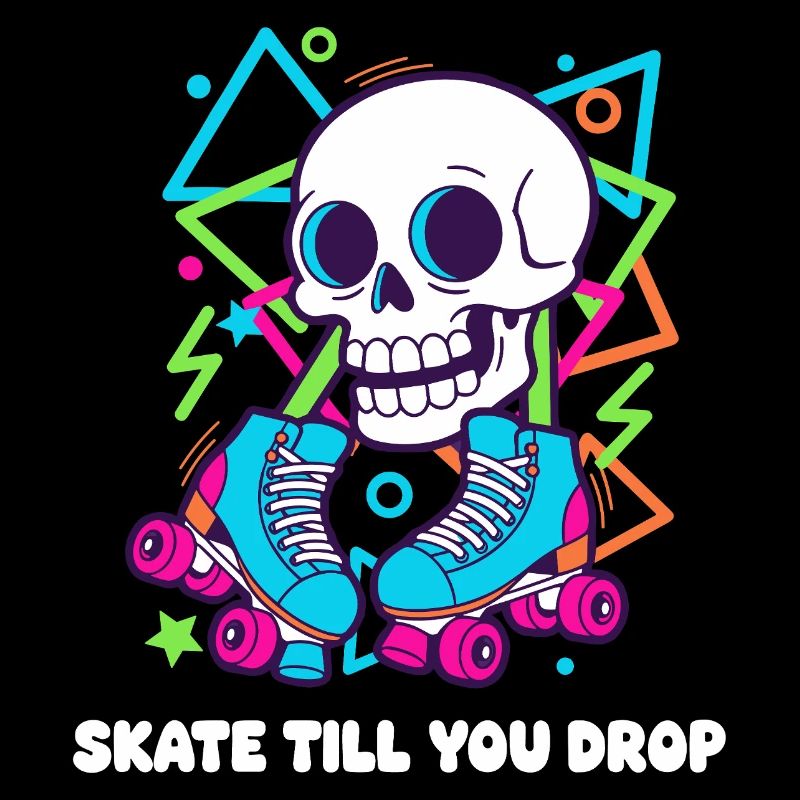Skeleton Roller Neon Groove