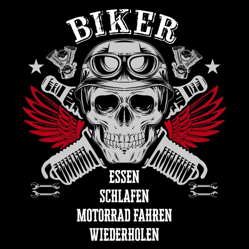 Biker - Eat - Sleep - Ride a motorcycle