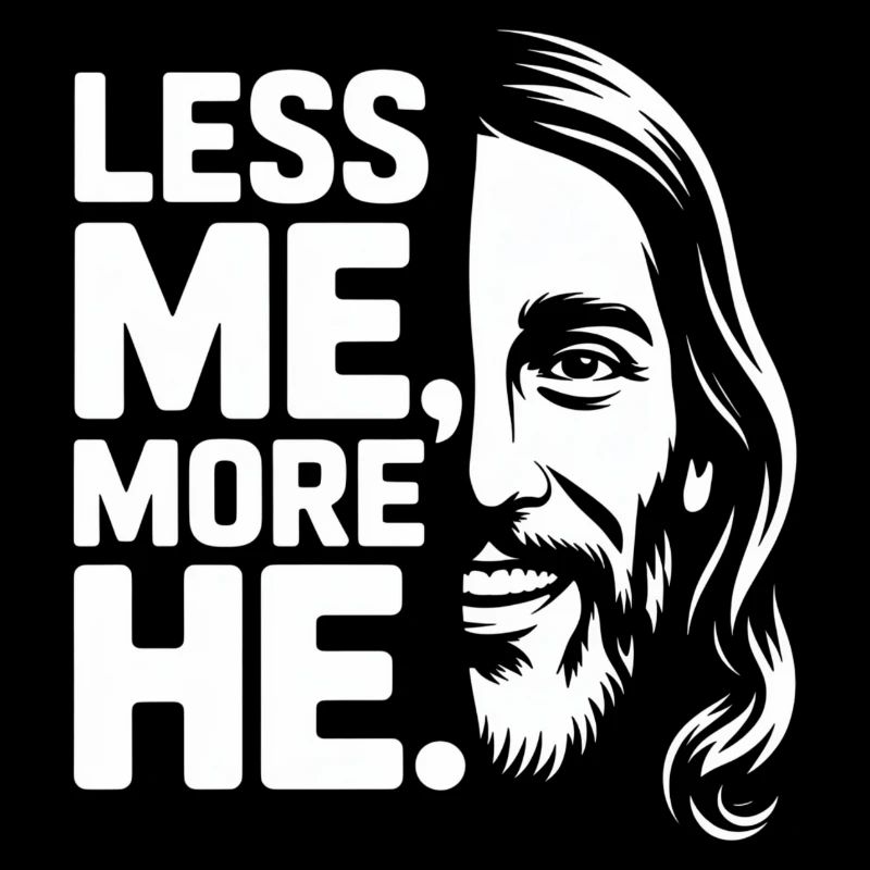 Moins moi plus Il Foi chrétienne