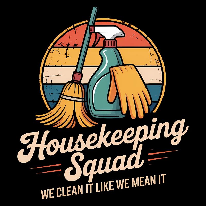 Funny Cleaning Design