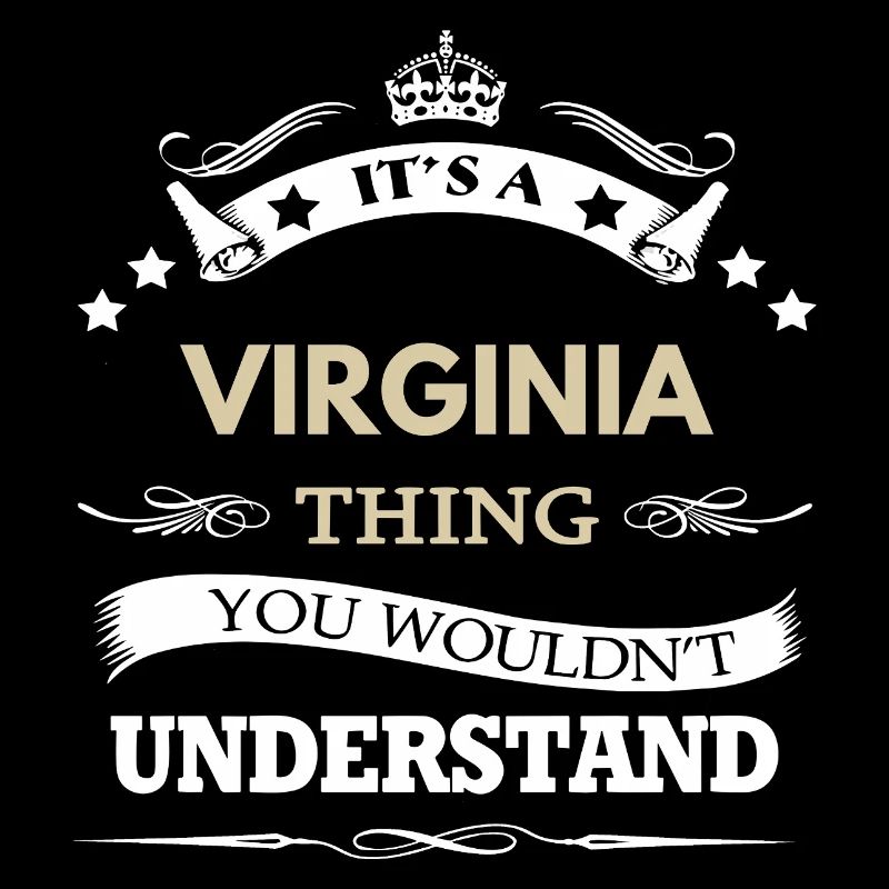 Virginia Pride Banner Vintage Script