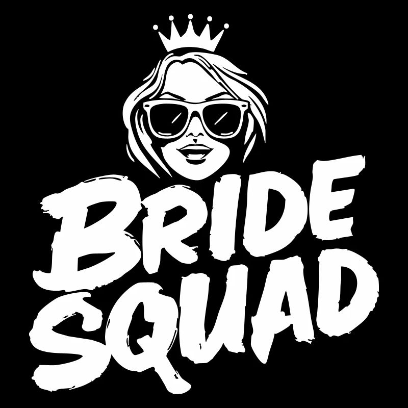 Braut „Bride Squad“-Design