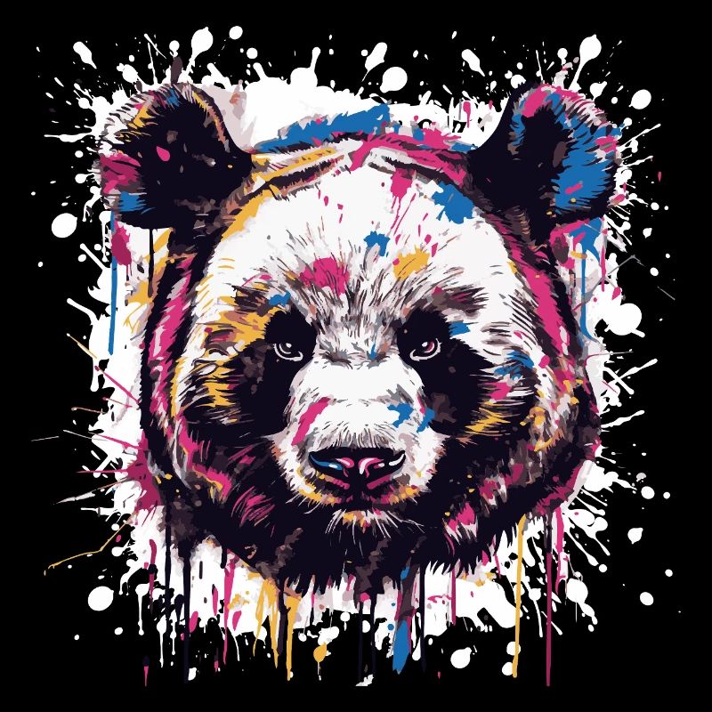  Panda Tier Pandabär