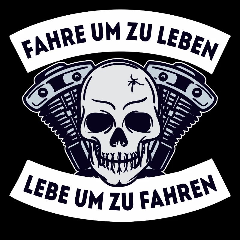 Motorrad Totenkopf Spruch Motorräder Statement