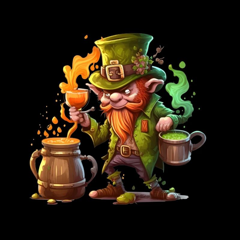 Grinning Leprechaun Goblin