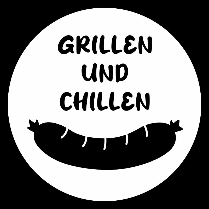 Grillen Chillen Spaß Camping Sommer Freizeit Fun