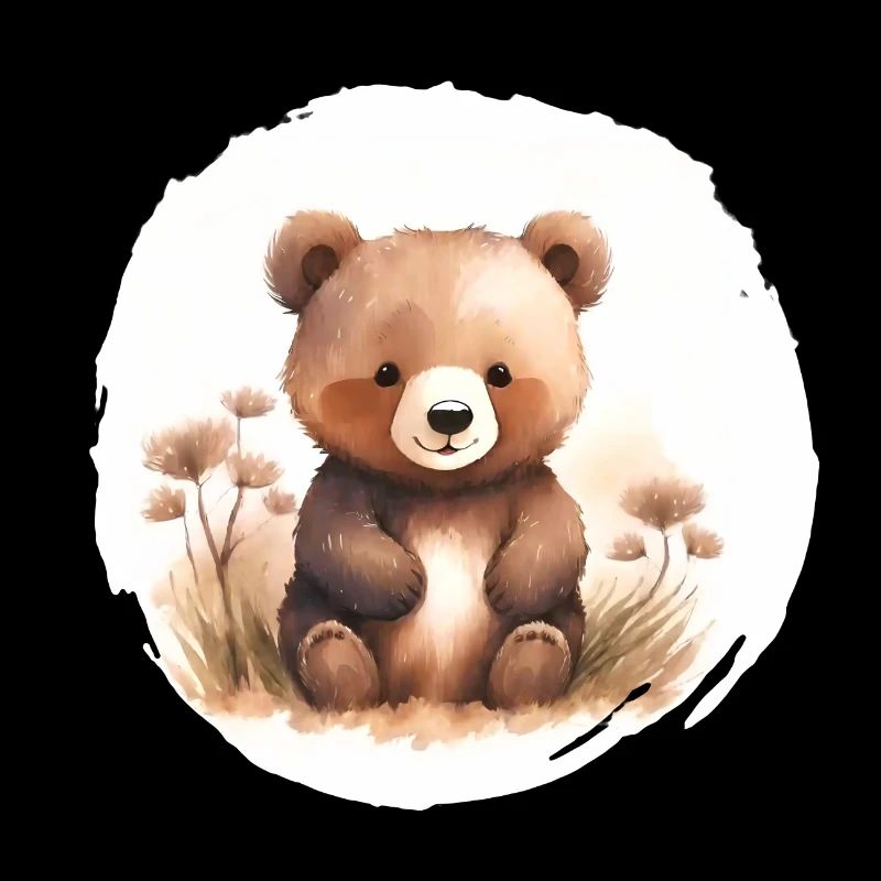Bär Aquarell