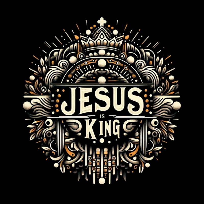 Jesus is King Ornament Tee