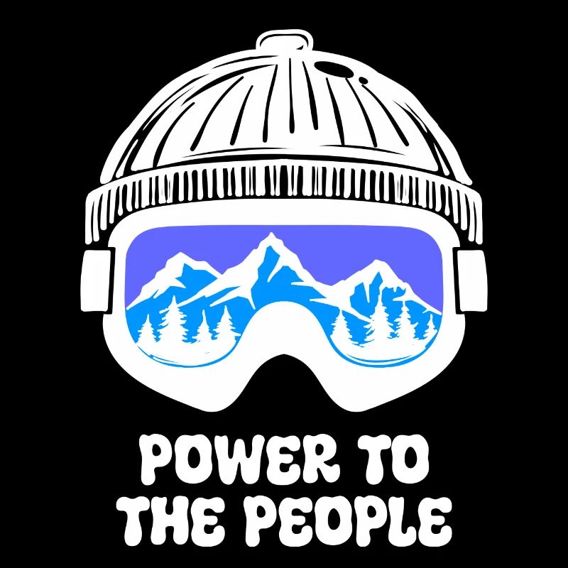 WIntersport Statement Schnee Winter Skifahrer