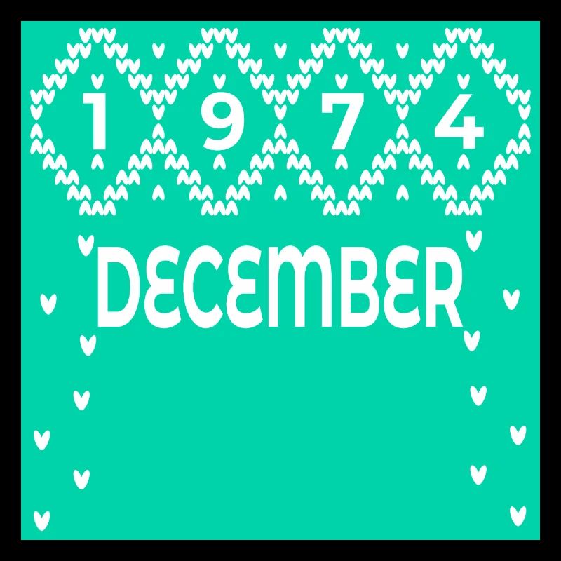 WINTER 52E ANNIVERSAIRE DÉCEMBRE 1974