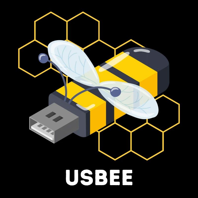 Funny USB Bee Cartoon