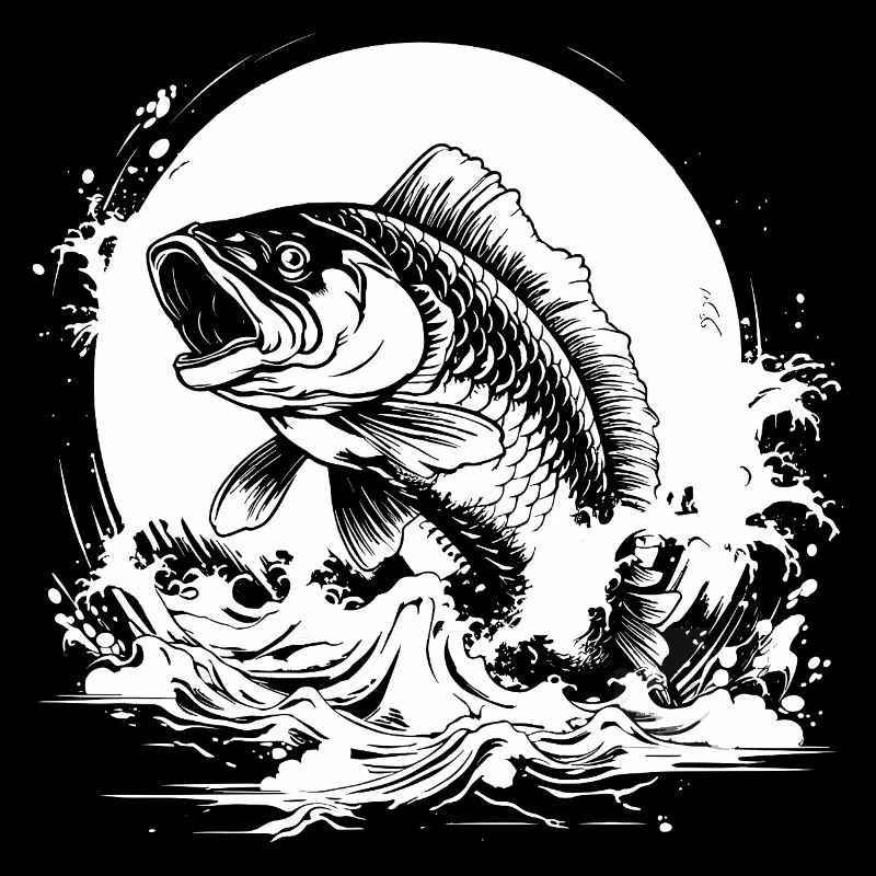 Dessin de pêche