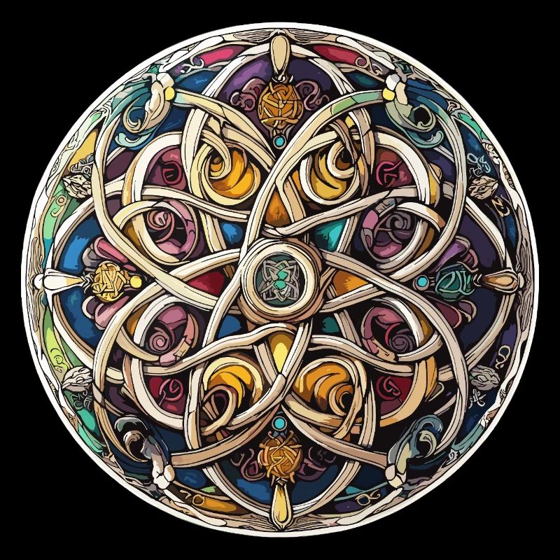 Celtic Knot Kaleidoscope