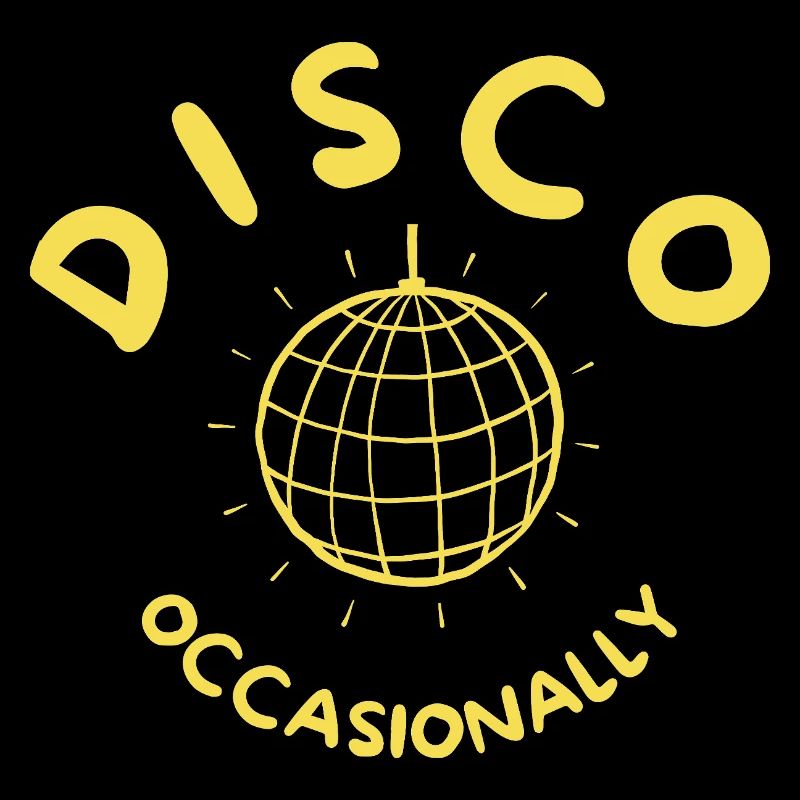 Disco occasionnellement - Ensemble ensemble rétrojaune