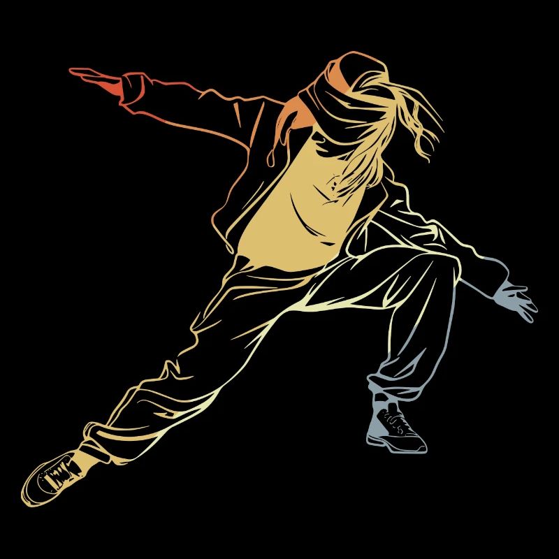 Vintage Breakdancer