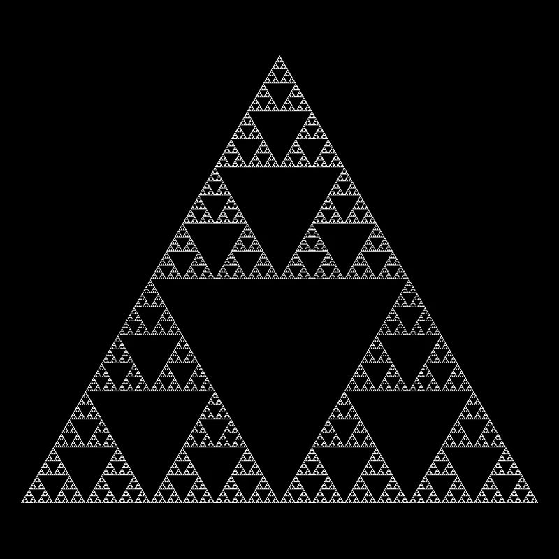 Sierpinski Triangle Sierpinski Gasket Sierpinski