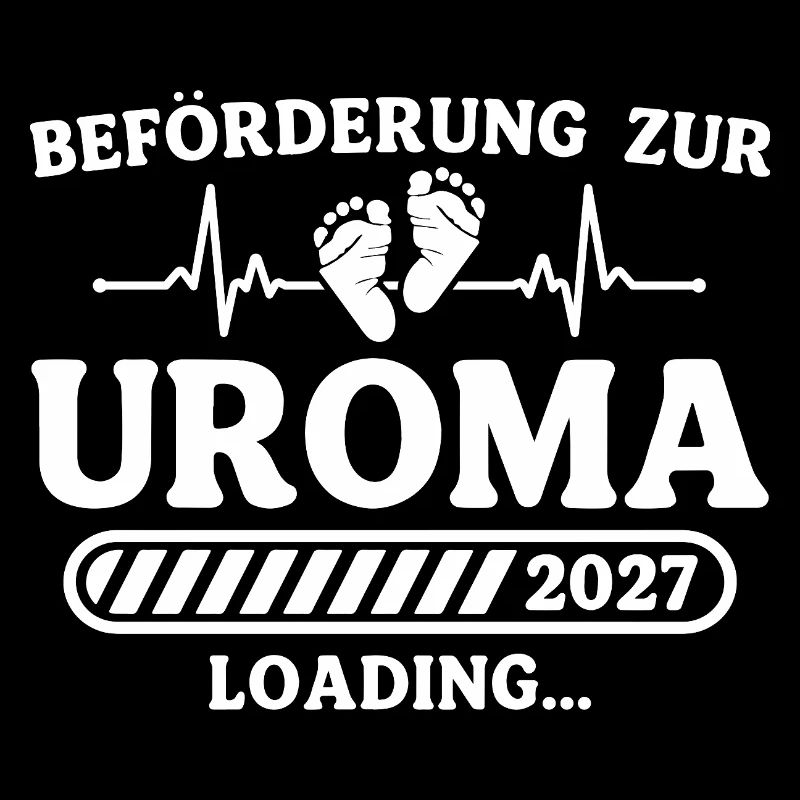 Uroma 2027 Loading – Baby Ankündigung Geschenk