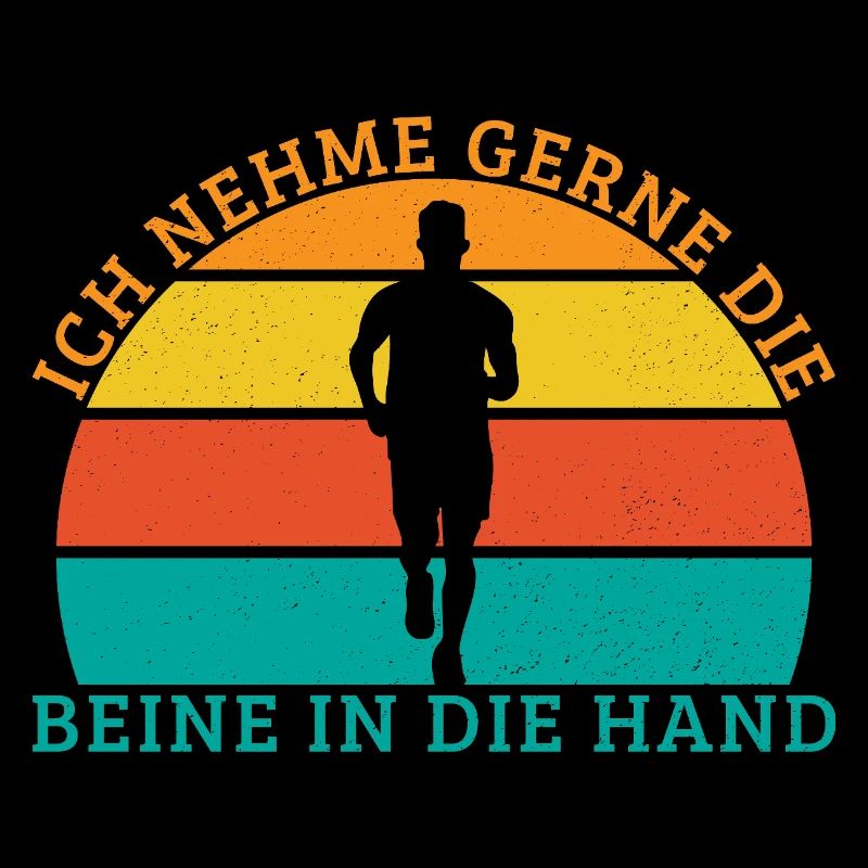 Courir aime prendre la main dans la main Coureurs