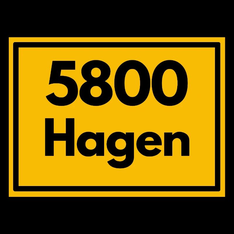 ANCIEN CODE POSTAL RETRO 5800 HAGEN STOLZ