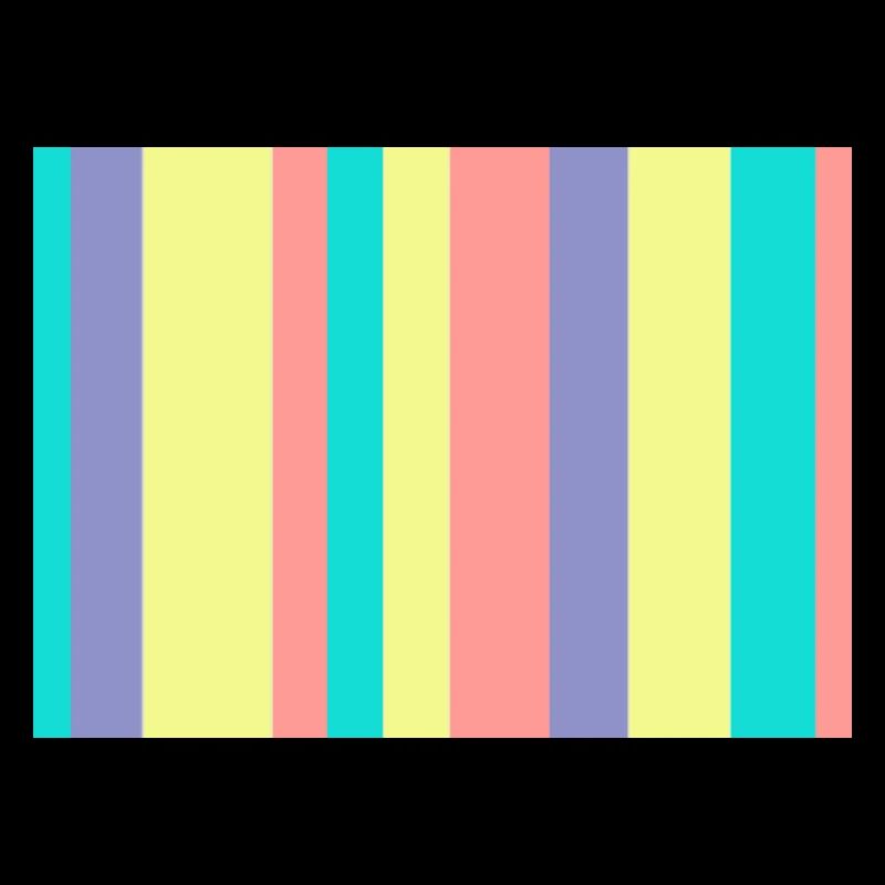 Mélange de couleurs rayées pastel