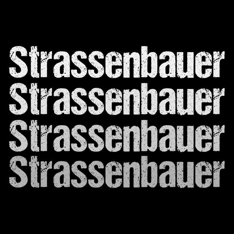 Strassenbauer Typo Muster