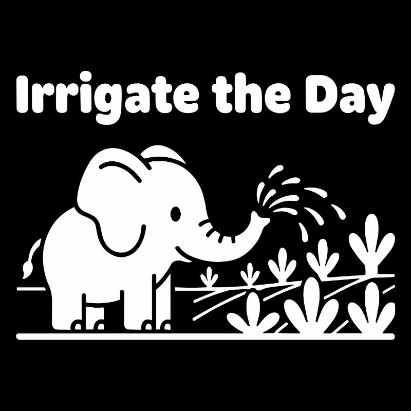 Irrigate the Day: Elephant Watering