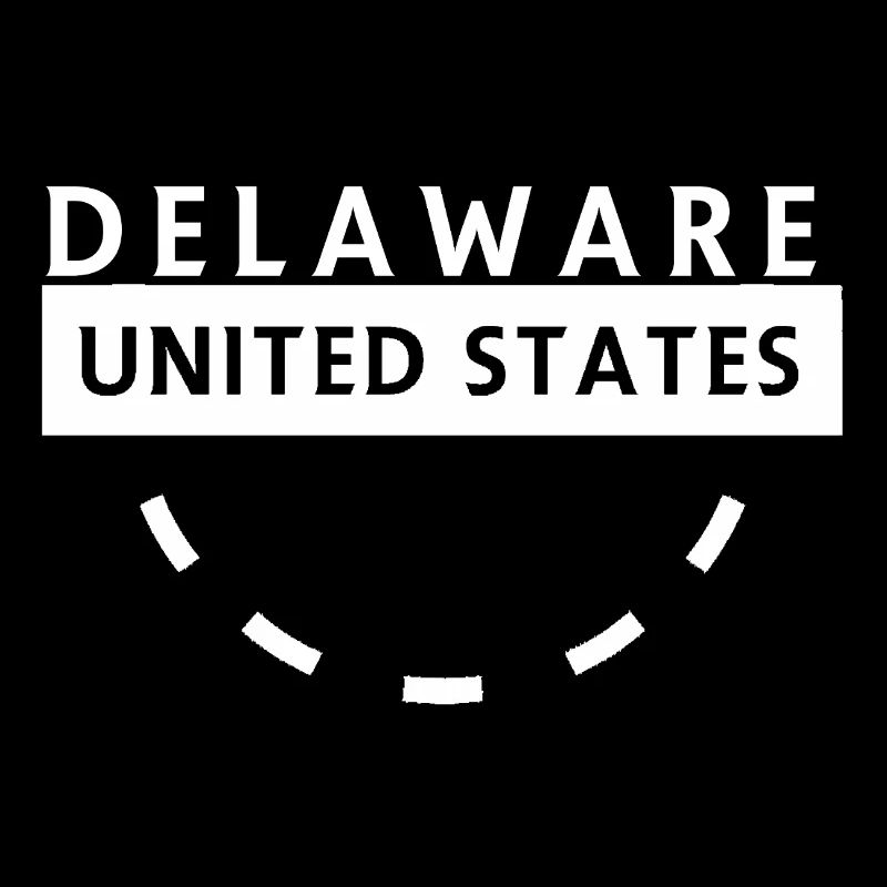 Delaware State Emblem Circular Badge