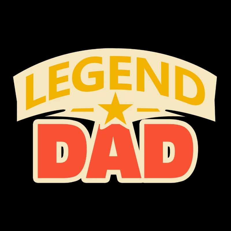 Legend dad – Funny Father Design