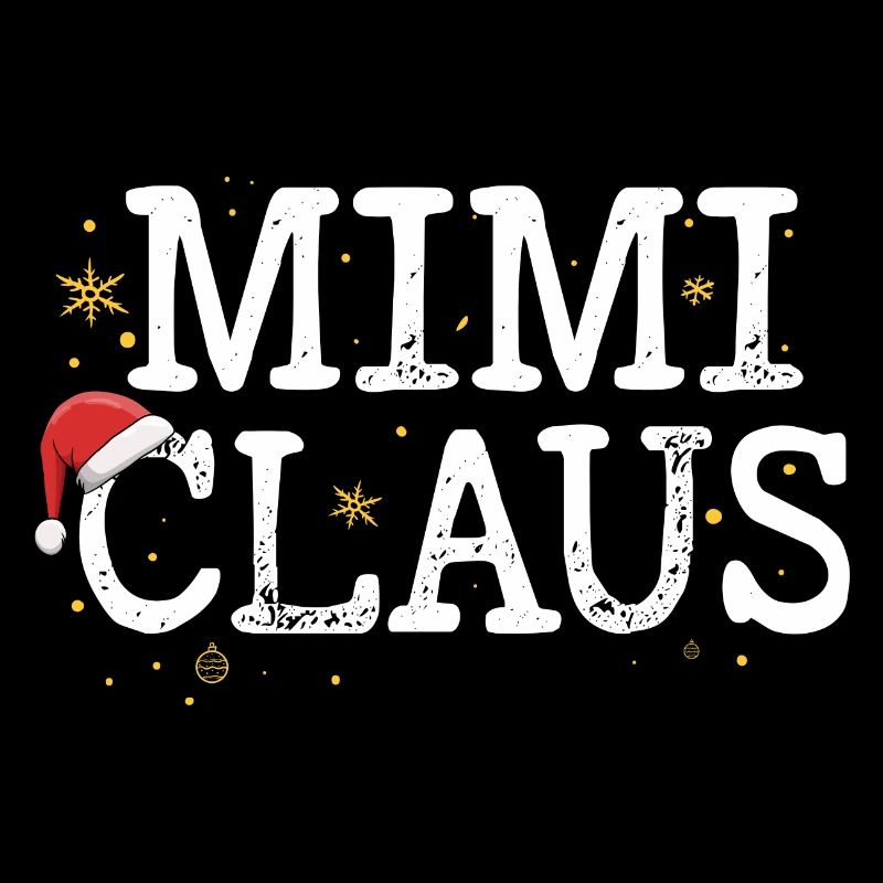 Mimi Claus: Festive Hat Logo
