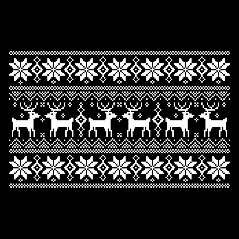 Merry Christmas pattern 1 (dark)