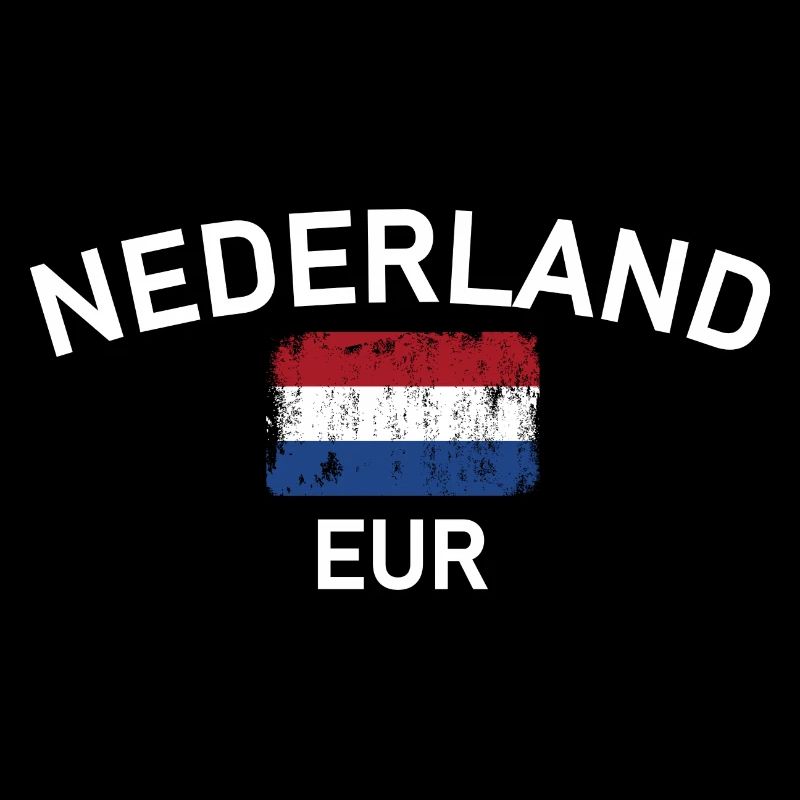 Graphique du drapeau EUR des Pays-Bas