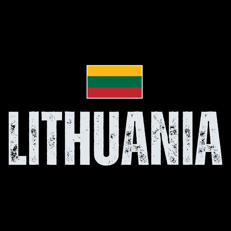 Fierté lituanienne, drapeau de la Lituanie