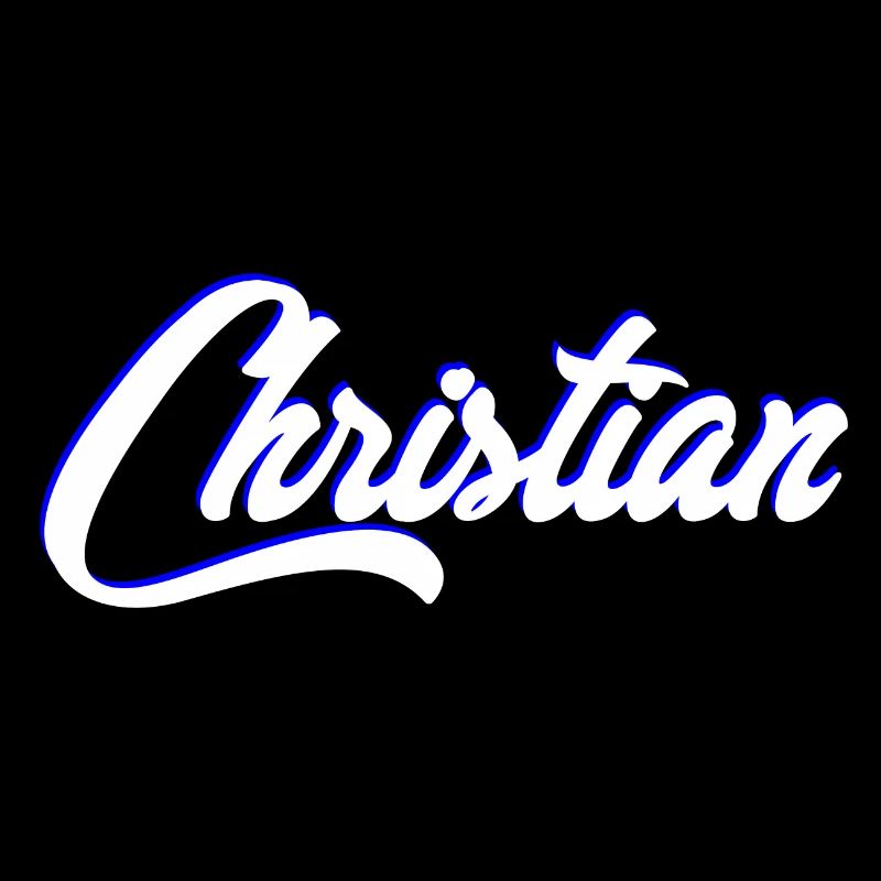 Personalized Christian Name Lettering