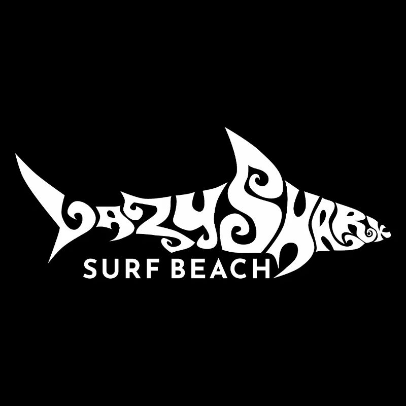 Hai Lazy Shark surf beach sixties Strand maritim