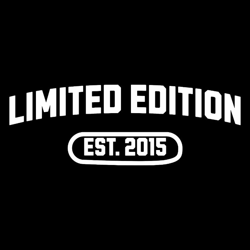 Édition limitée anniversaire 2015