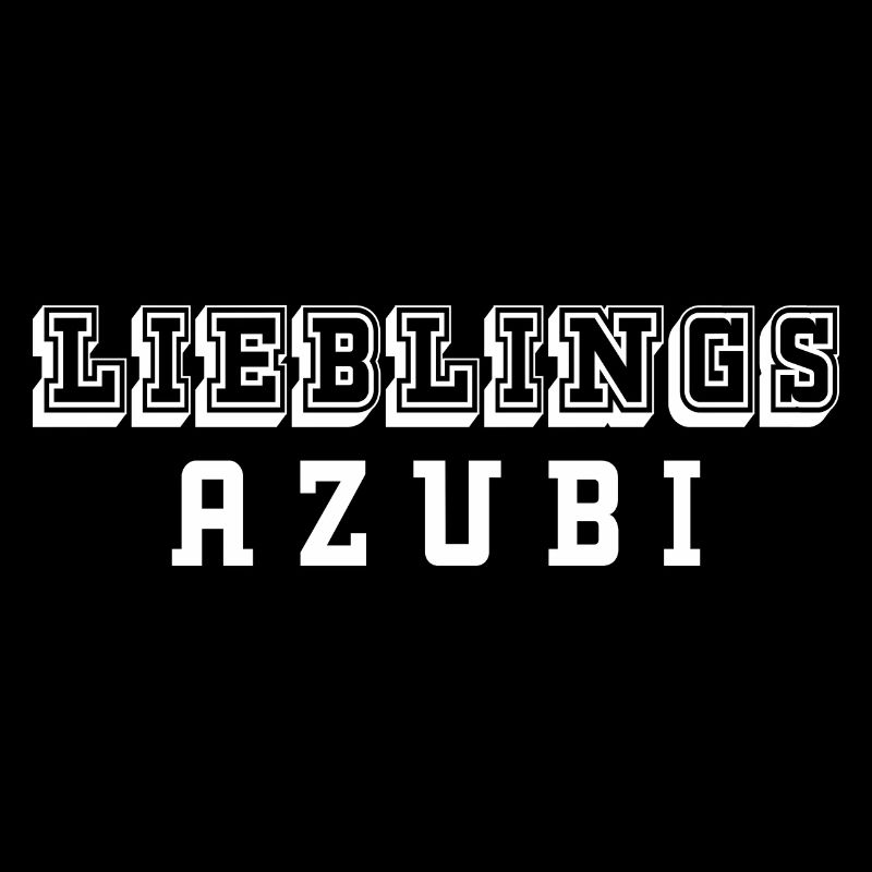 Lieblings Azubi Tshirt black
