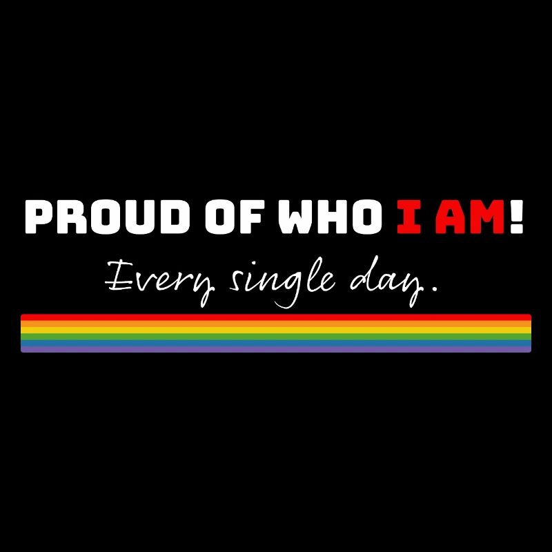 Fiers de moi – Rainbow LGBT