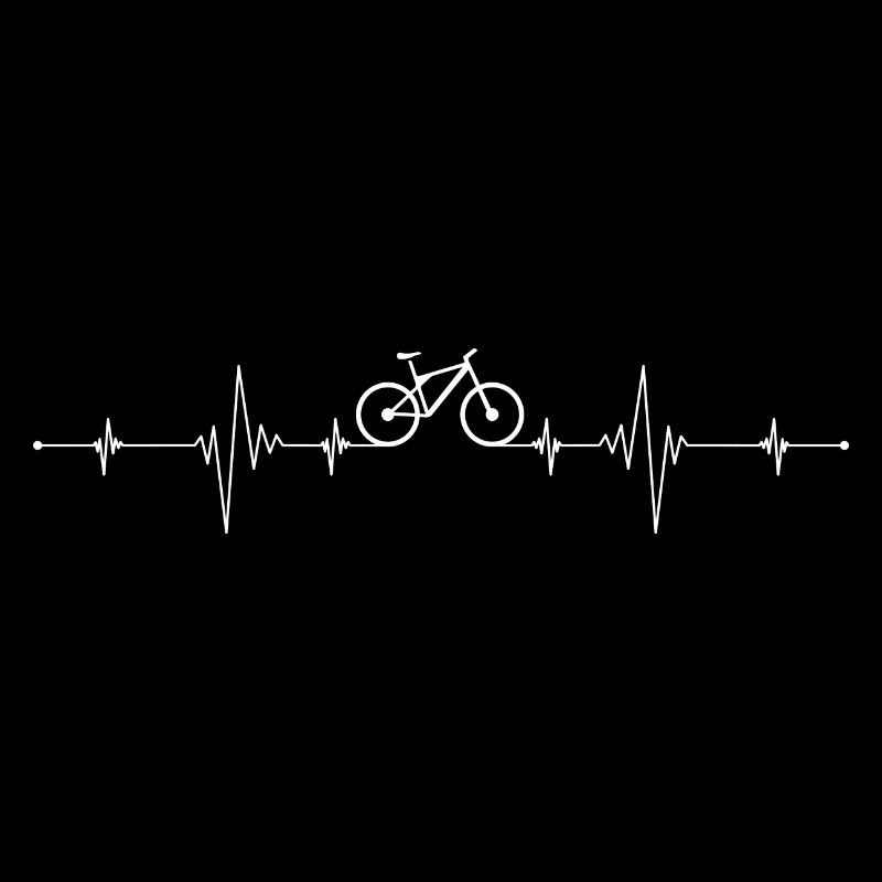 Graphique du rythme cardiaque du cycle