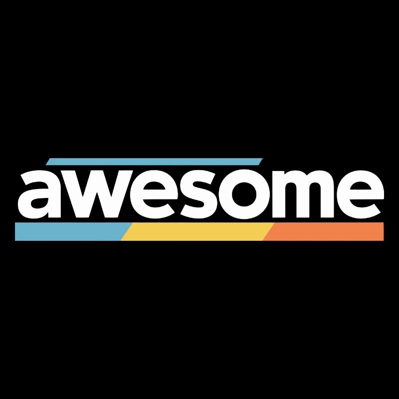 Fantastisches Typografie-Design