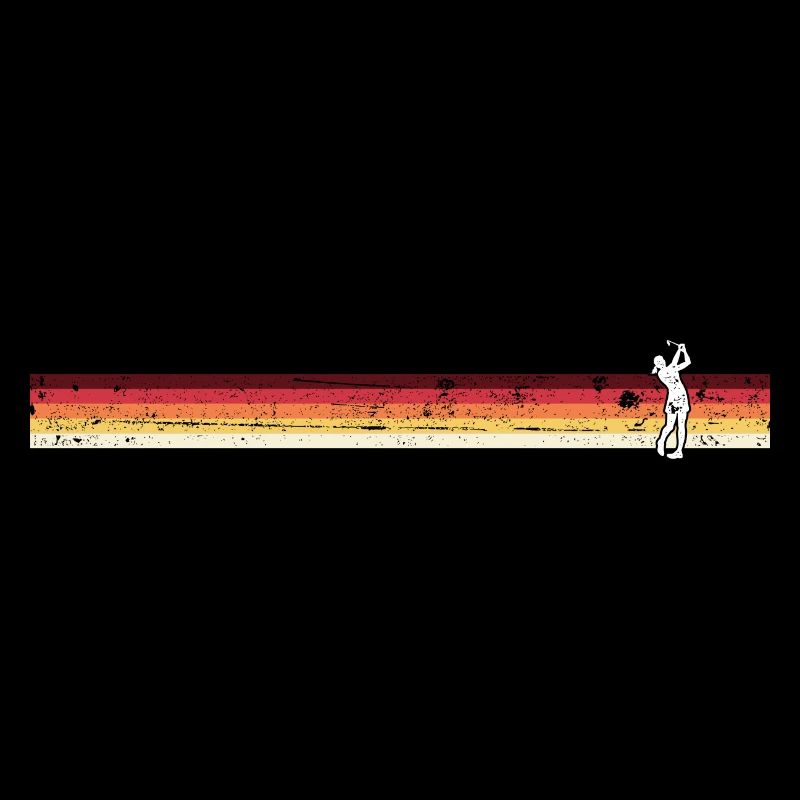 Retro Sunset Dance Silhouette