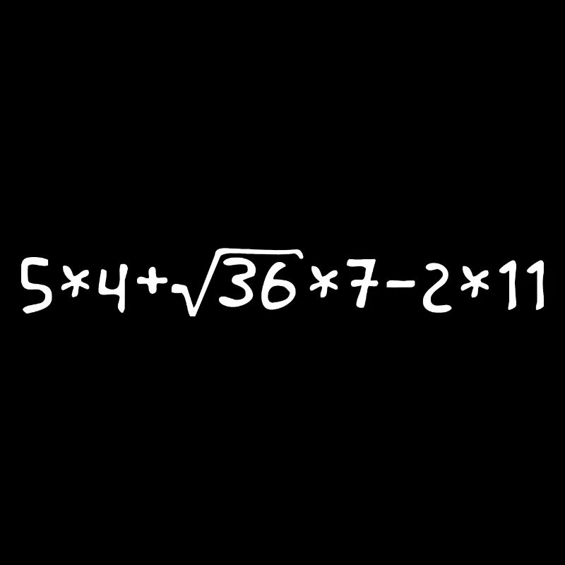 40. Geburtstag - eine mathematische Formel...