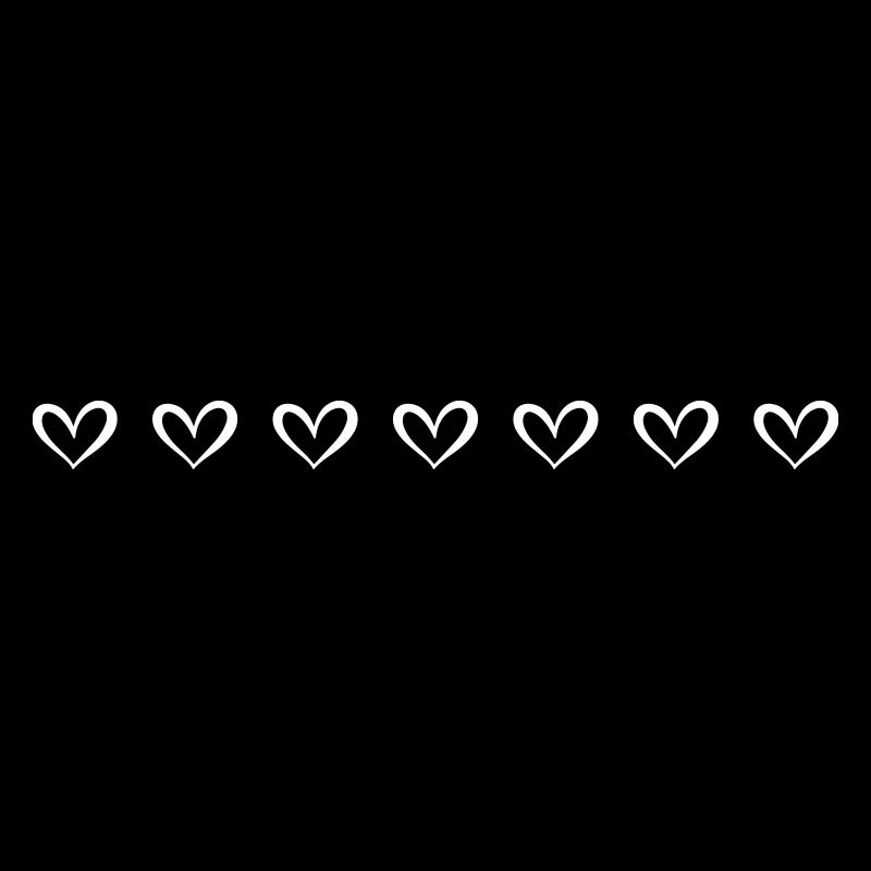 Hearts Line Elements