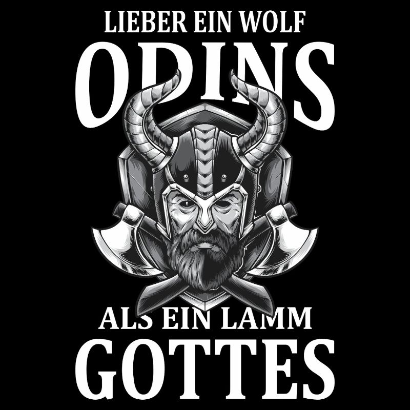 Lieber Ein Wolf Odins Als Ein Lamm Gottes Wikinger