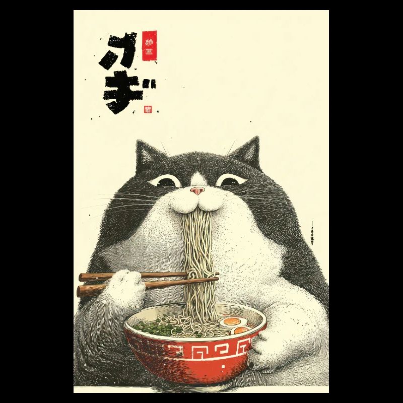 Neko-Ramen-Festmahl