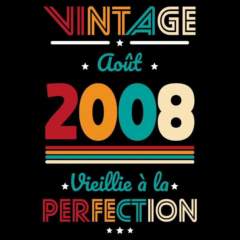 18. Geburtstag – Vintage – August 2008