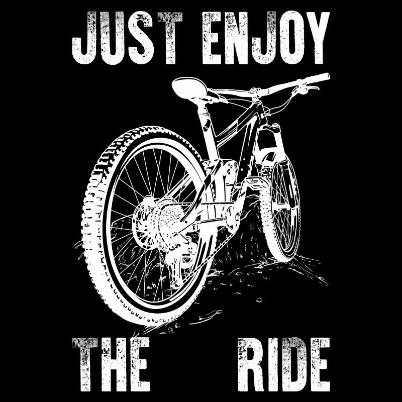 Profitez simplement de la balade à vélo Graphique