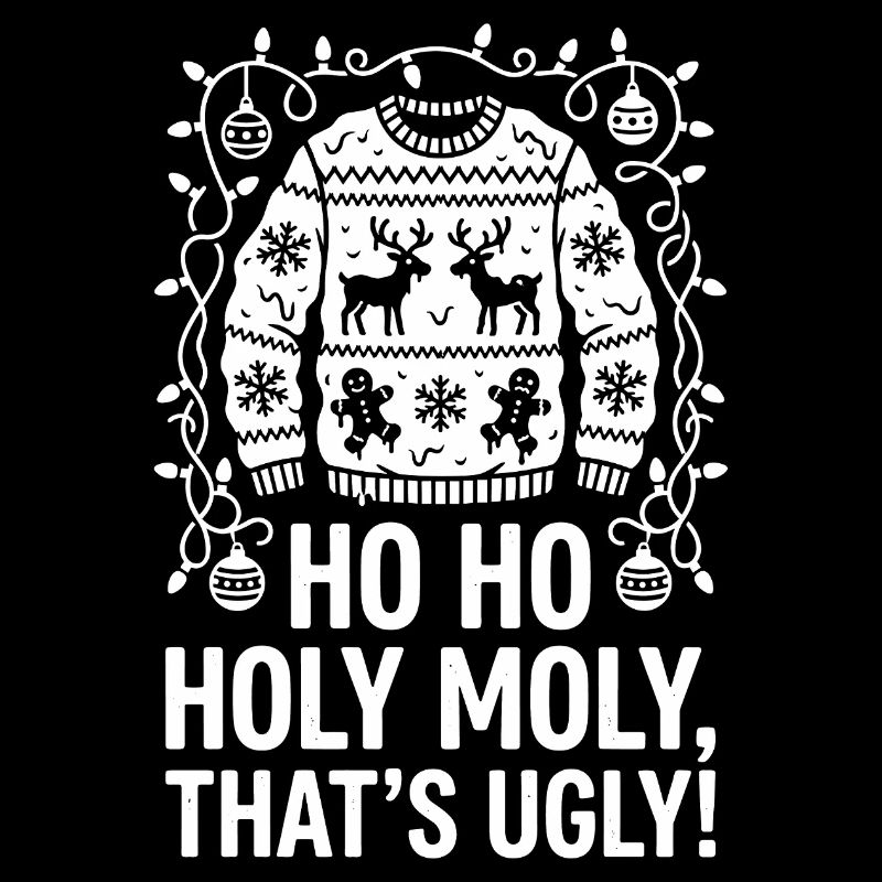 Scène sacrée du pull laid de Ho Ho