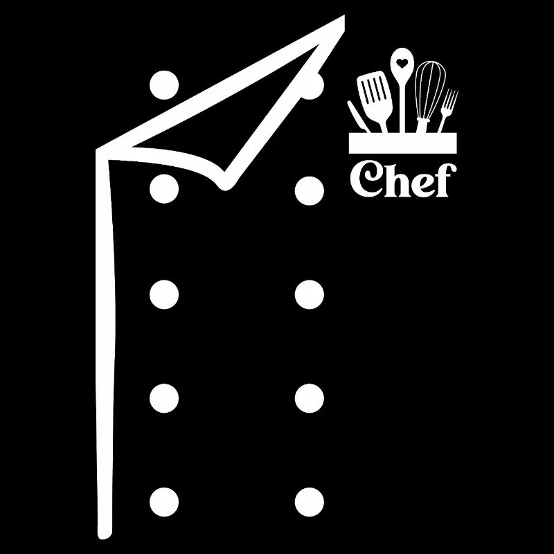 Funny Chef Head Chef Baker Chef Uniform With Tools